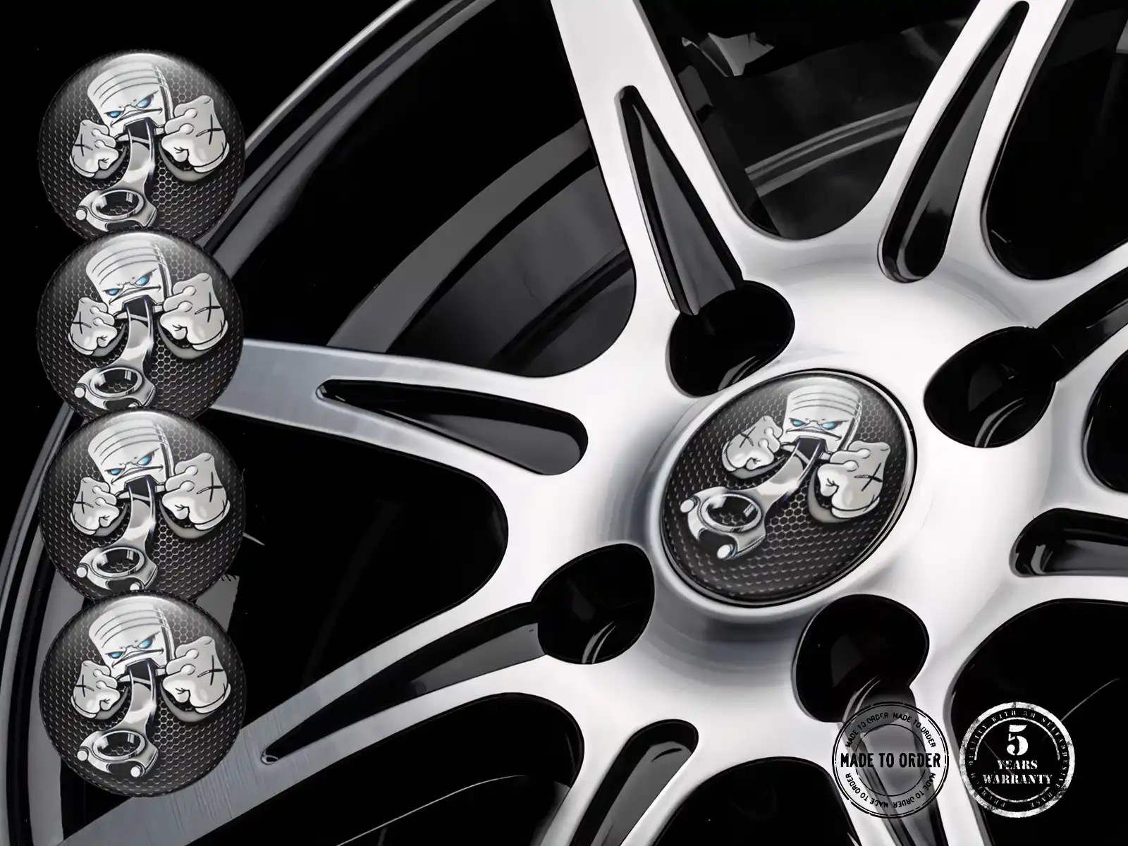 Domed sticker Luxury Edition Premium Labels for Cars